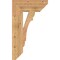 Ekena Millwork Olympic Slat Smooth Bracket, Western Red Cedar, 5 1/2"W x 18"D x 30"H BKT06X18X30OLY06SWR - alternate 2